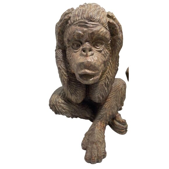 Three Hands Corp Hear No Evil Speak No Evil See No Evil Monkey Figurines Set - Picture 9 of 14